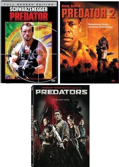 Predator 3 Film Collection (DVD) Complete Title Listing In Description