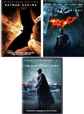Christopher Nolan's Batman Trilogy (DVD)
