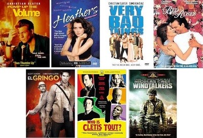 Christian Slater 7 Film Collection (DVD) Complete Title Listing In Description. Christian Slater 7 Film Collection (DVD) Complete Title Listing In Description.