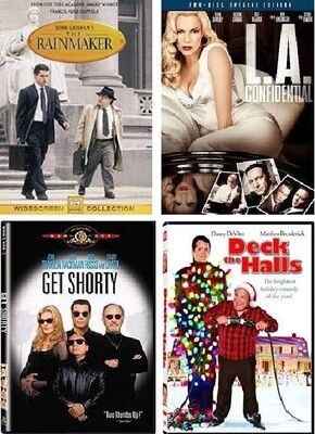 Danny DeVito 4 Film Collection (DVD) Complete Title Listing In Description