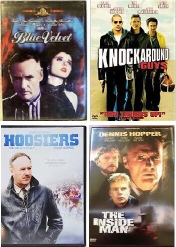 Dennis Hopper 4 Film Collection (DVD) Complete Title Listing In Description