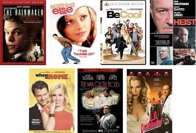 Danny DeVito 7 Film Collection (DVD) Complete Title Listing In Description