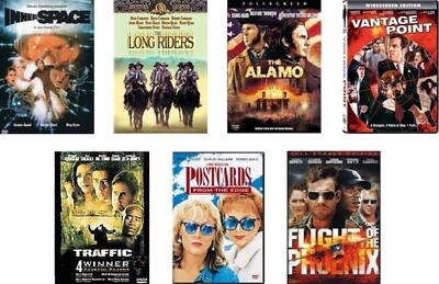 Dennis Quaid 7 Film Collection (DVD) Complete Title Listing In Description