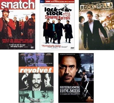 Director Guy Ritchie 5 Film Collection (DVD) Complete Title Listing In Description