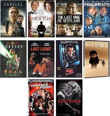 Forest Whitaker 10 Film Collection (DVD) Complete Title Listing In Description