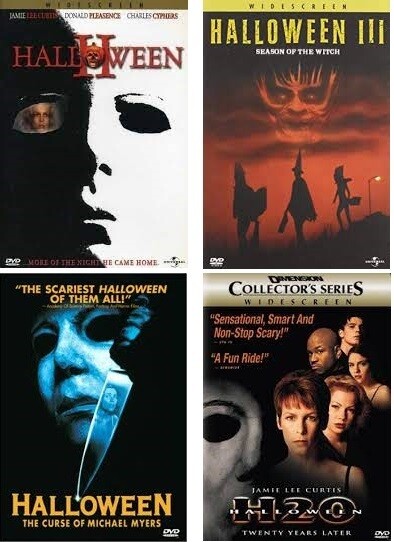 Halloween 4 Film Collection (DVD) Complete Title Listing In Description