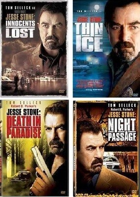 Jesse Stone 4 Film Collection (DVD) Complete Title Listing In Description Jesse Stone 4 Film Collection (DVD) Complete Title Listing In Description