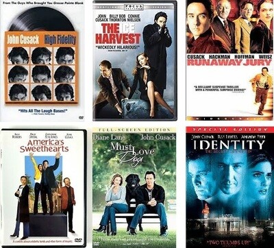 John Cusack 6 Film Collection (DVD) Complete Title Listing In Description John Cusack 6 Film Collection (DVD) Complete Title Listing In Description