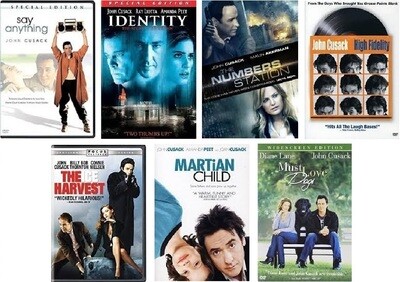 John Cusack 7 Film Collection (DVD) Complete Title Listing In Description John Cusack 7 Film Collection (DVD) Complete Title Listing In Description