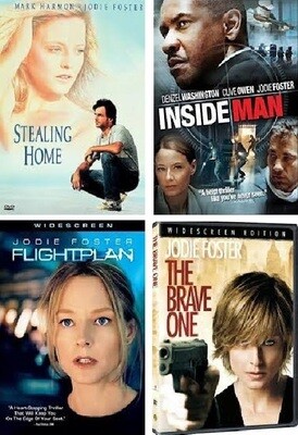 Jodie Foster 4 Film Collection (DVD) Complete Title Listing In Description. Jodie Foster 4 Film Collection (DVD) Complete Title Listing In Description.
