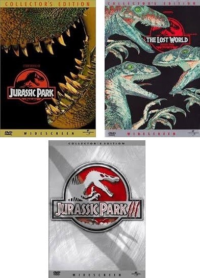 Jurassic Park Triple Feature (DVD) Collector's Edition
