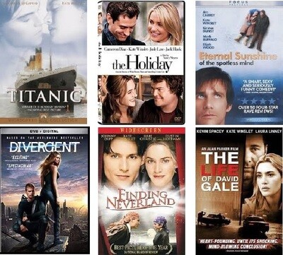 Kate Winslet 6 Film Collection (DVD) Complete Title Listing In Description Kate Winslet 6 Film Collection (DVD) Complete Title Listing In Description