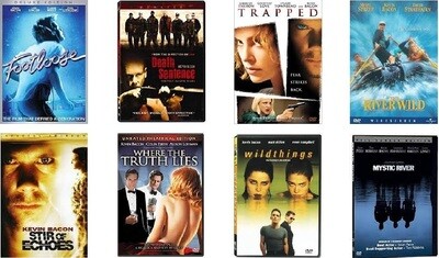 Kevin Bacon 8 Film Collection (DVD) Complete Title Listing In Description