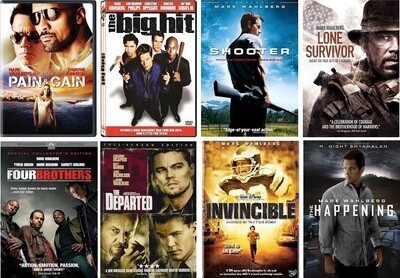 Mark Wahlberg 8 Film Collection (DVD) Complete Title Listing In Description