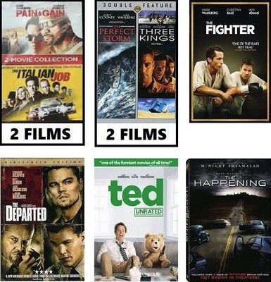 Mark Wahlberg 8 Film Collection (DVD) Complete Title Listing In Description Mark Wahlberg 8 Film Collection (DVD) Complete Title Listing In Description