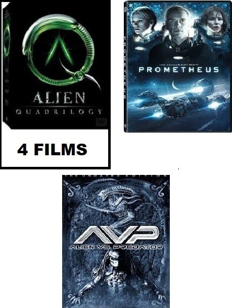 Alien Collection (DVD) Complete Title Listing In Description