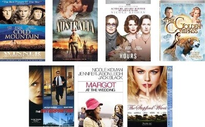 Nicole Kidman 7 Film Collection (DVD) Complete Title Listing In Description