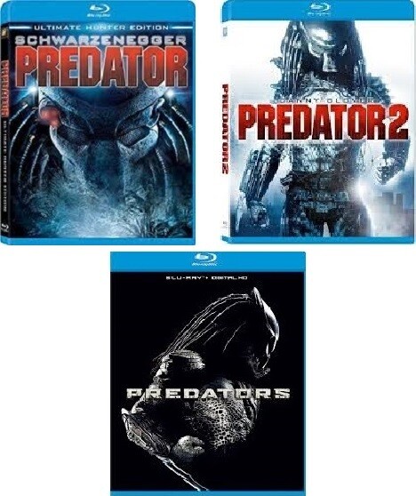 Predator/Predator 2/Predators (Blu-ray) 3 Film Collection