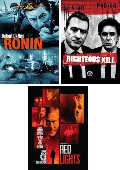 Robert De Niro 3 Film Collection (DVD) Complete Title Listing In Description