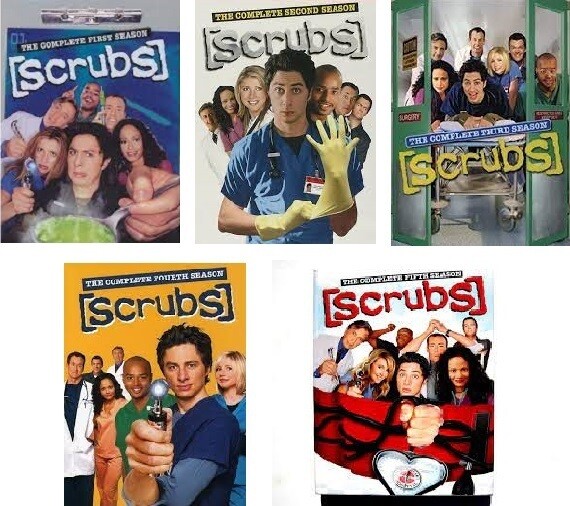 Scrubs (DVD) Seasons 1-5
