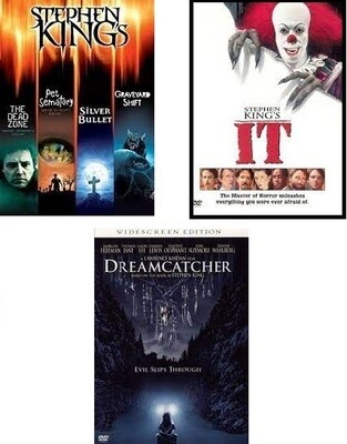 Stephen King 6 Film Collection (DVD) Complete Title Listing In Description
