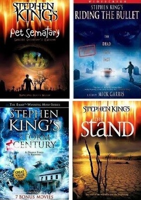 Stephen King 4 Film Collection (DVD) Complete Title Listing In Description