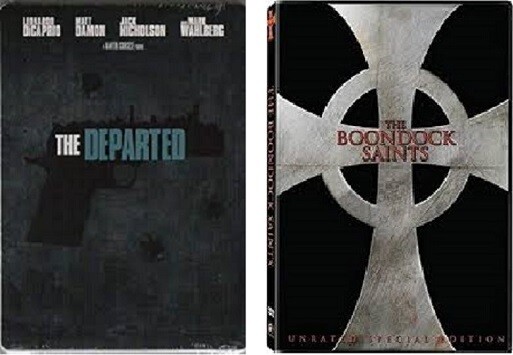 The Departed & The Boondock Saints Steelbook (DVD) (4-Disc Set)