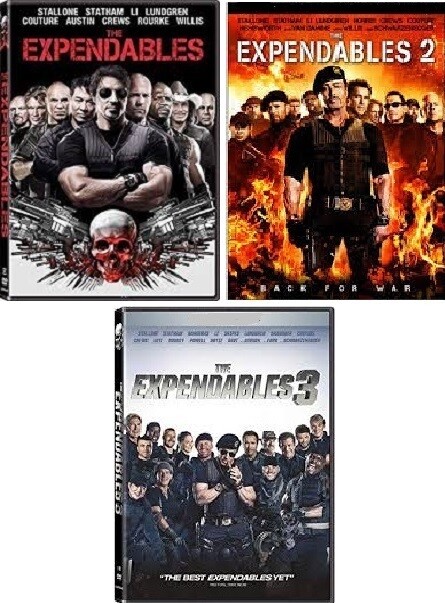 The Expendables Trilogy (DVD)