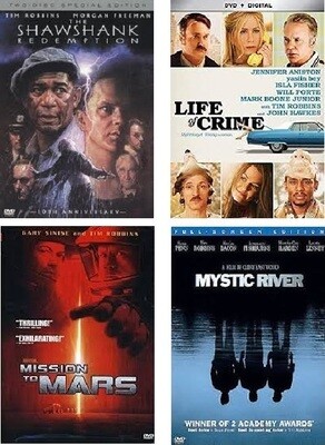 Tim Robbins 4 Film Collection (DVD) Complete Title Listing In Description.