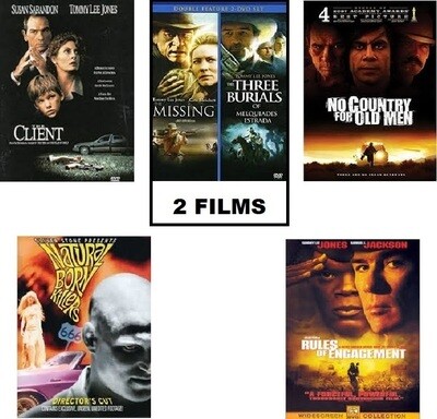 Tommy Lee Jones 6 Film Collection (DVD) Complete Title Listing In Description.