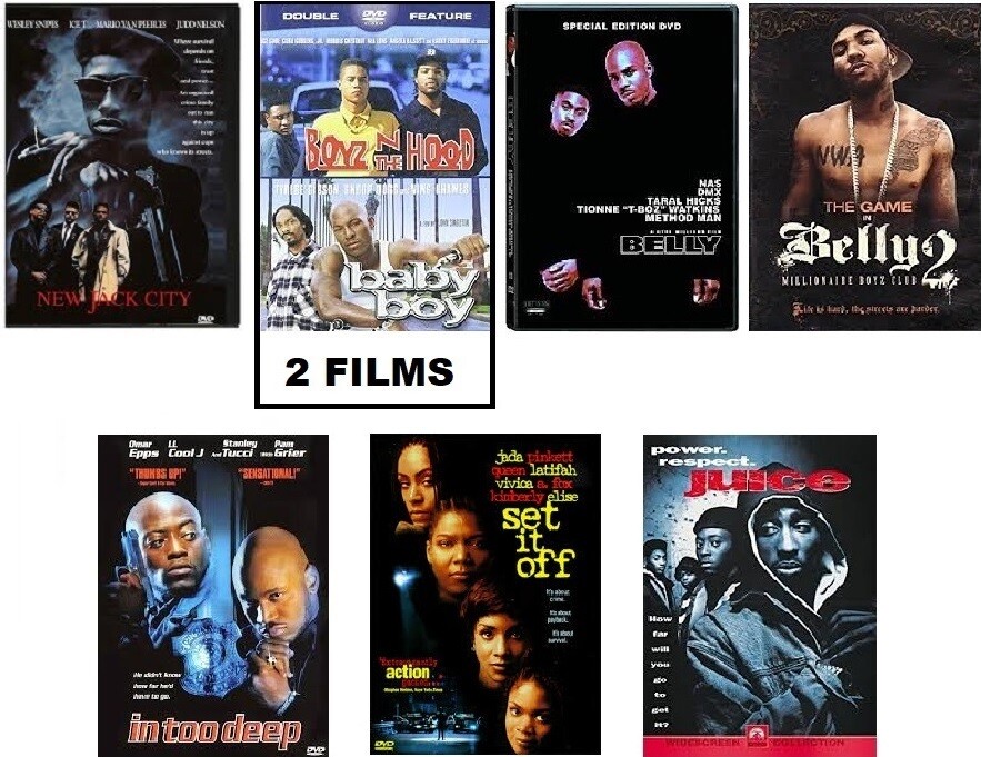 Urban 8 Film Collection (DVD) Complete Title Listing In Description