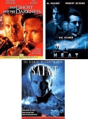 Val Kilmer 3 Film Collection (DVD) Complete Title Listing In Description