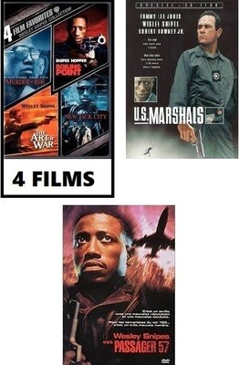 Wesley Snipes 6 Film Collection (DVD) Complete Title Listing In Description
