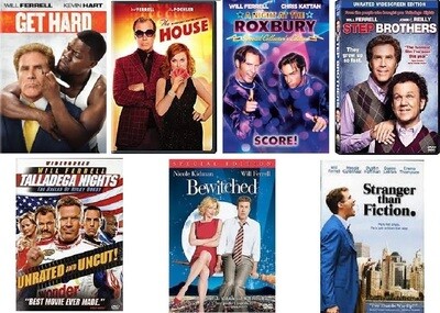 Will Ferrell 7 Film Collection (DVD) Complete Title Listing In Description. Will Ferrell 7 Film Collection (DVD) Complete Title Listing In Description.
