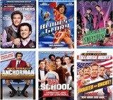 Will Ferrell 6 Film Collection (DVD) Complete Title Listing In Description.