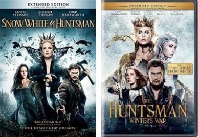 Snow White & the Huntsman/The Huntsman: Winter's War (DVD) Double Feature