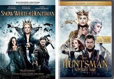 Snow White &amp; the Huntsman/The Huntsman: Winter&#39;s War (DVD) Double Feature