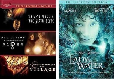 M. Night Shyamalan 4 Film Collection (DVD) Complete Title Listing In Description