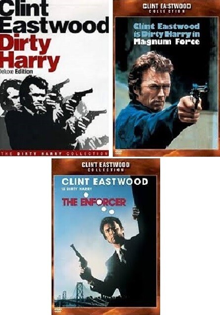 Clint Eastwood 3 Film Collection (DVD) Complete Title Listing In Description.