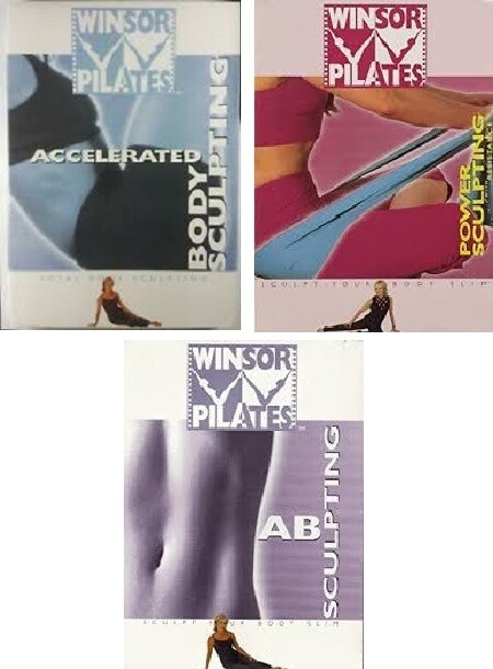 Winsor Pilates 3-Disc Set (DVD) Complete Title Listing In Description