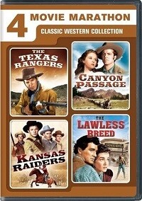 4 Movie Marathon: Classic Western Collection (DVD) Complete Title Listing In Description