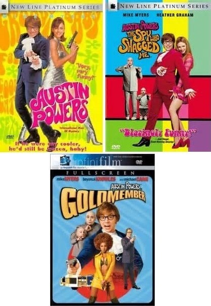Austin Powers: 1,2&3 Collection (DVD)