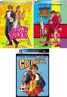 Austin Powers: 1,2&3 Collection (DVD) Austin Powers: 1,2&3 Collection (DVD)