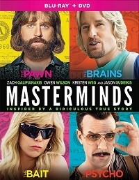 Masterminds (Blu-ray/DVD) 2-Disc Set