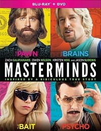 Masterminds (Blu-ray/DVD) 2-Disc Set Masterminds (Blu-ray/DVD) 2-Disc Set