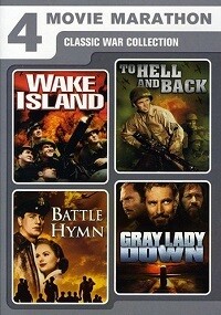 4 Movie Marathon: Classic War Collection (DVD) Complete Title Listing In Description