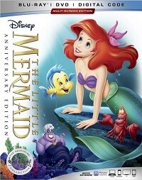 Disney&#39;s The Little Mermaid (Blu-ray/DVD) (1989) 2-Disc