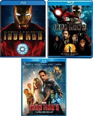 Iron Man Trilogy (Blu-ray)