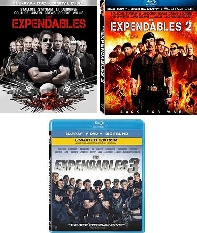 The Expendables Trilogy (Blu-ray)