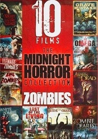 10 Films The Midnight Horror Collection: Zombies (DVD) Complete Title Listing In Description